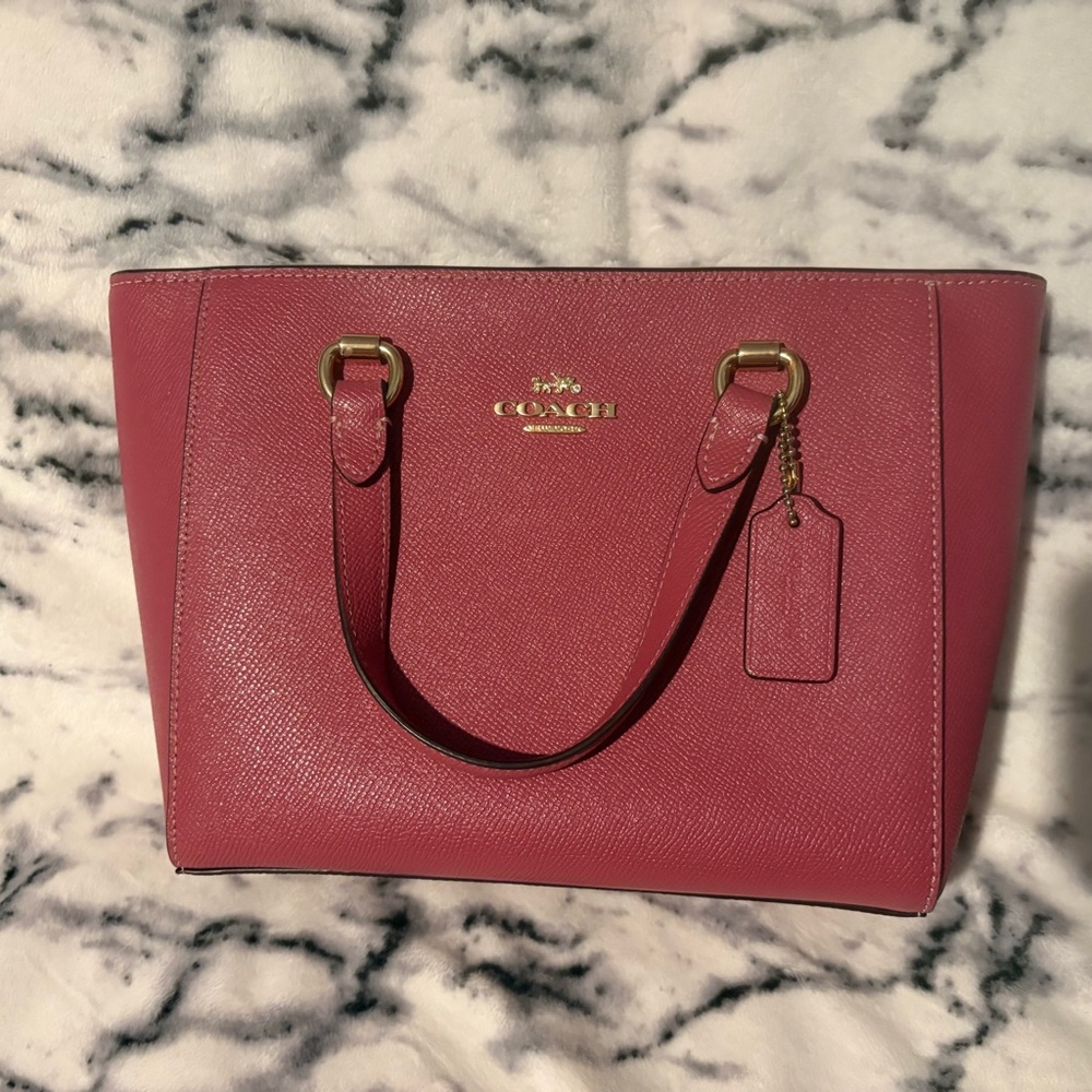 Coach Rose Pink Mini Tote, & Accessories!!